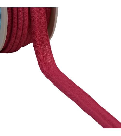 Bobine 20m passepoil cordon 5mm rose framboise