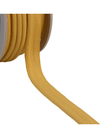 Bobine 20m passepoil cordon 5mm jaune/orange