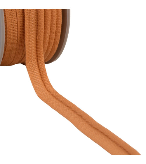 Bobine 20m passepoil cordon 5mm rose orange saumon