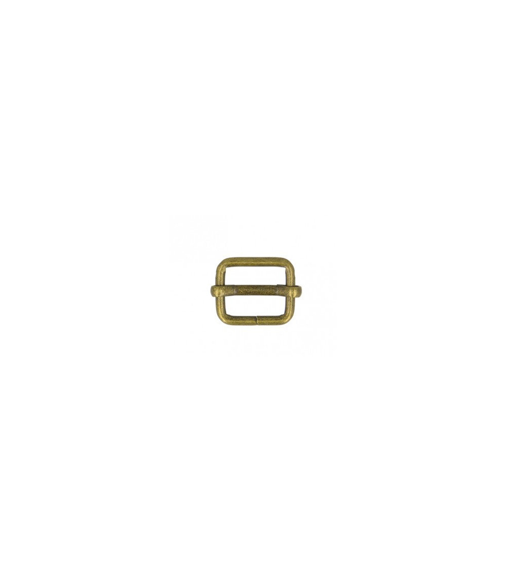 Juego de 2 hebillas de ajuste de 1,5 cm color oro antiguo