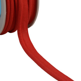 Bobine 20m passepoil cordon 5mm rouge hermès