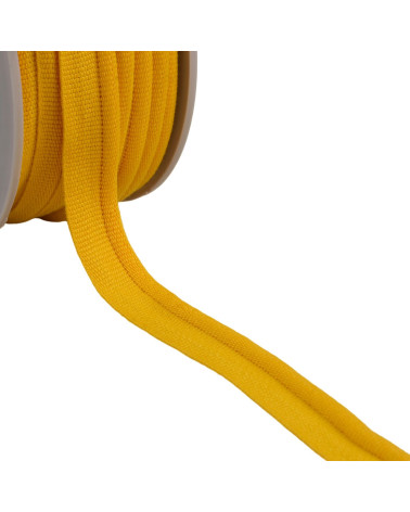 Bobine 20m passepoil cordon 5mm jaune/orange
