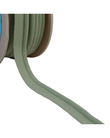 Bobine 20m passepoil cordon 5mm vert amande