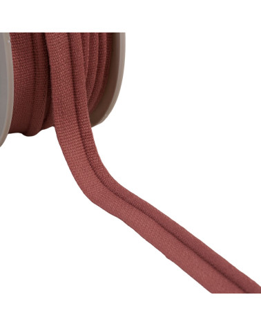 Bobine 20m passepoil cordon 5mm vieux rose