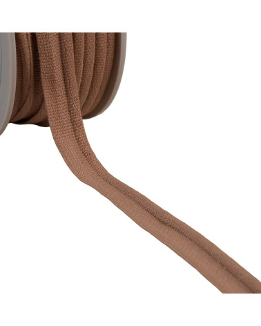 Bobine 20m passepoil cordon 5mm beige foncé