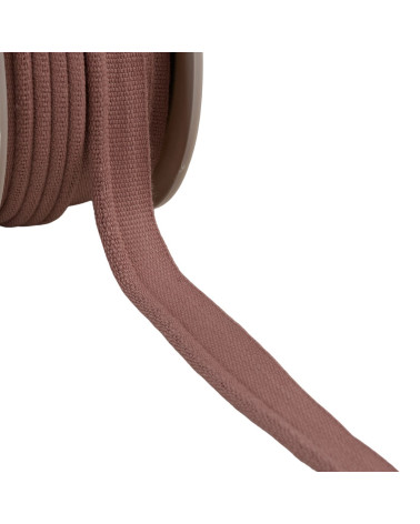 Bobine 20m passepoil cordon 5mm vieux rose