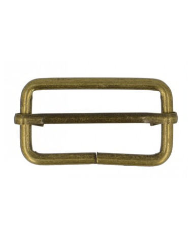 Juego de 2 hebillas de ajuste 3,2cm color oro antiguo