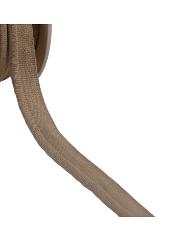 Bobine 20m passepoil cordon 5mm beige lin