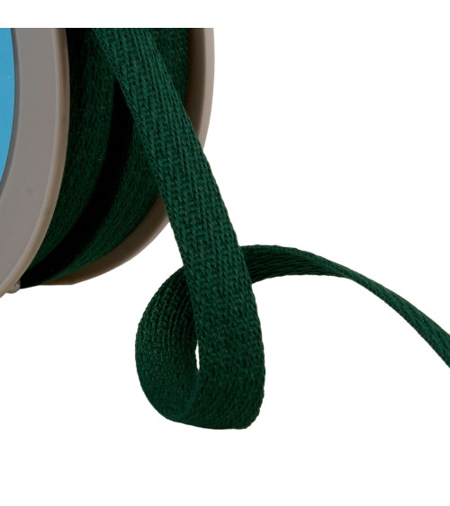 25m reel of oblique dashed braid 15mm bottle green