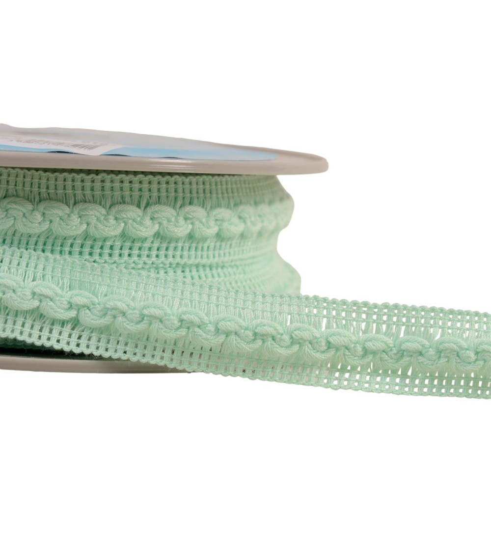 15m reel with 18mm wave braid, nil green