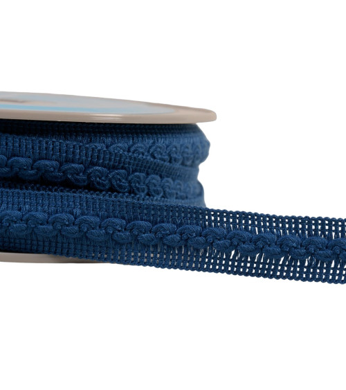 15m reel 18mm wave braid blue/Bengal red