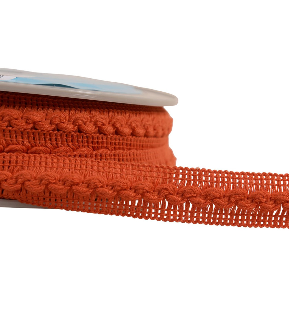 15m reel with 18mm bengal orange wave braid