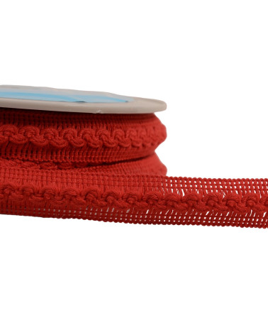 15m spool of wave braid 18mm hermès red