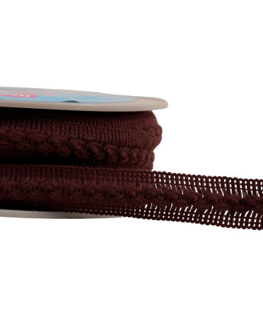 15m reel of 18mm plum purple wave braid