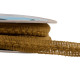 Bobine 15m galon vagues 18mm bronze