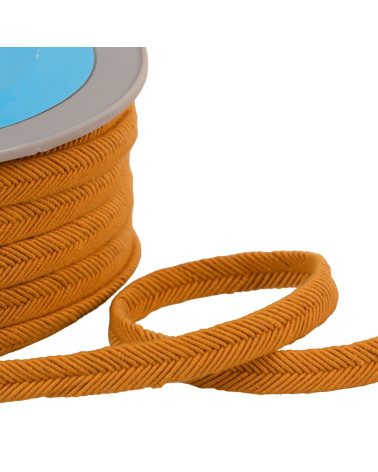 Double copper brown 10mm wire cord per meter