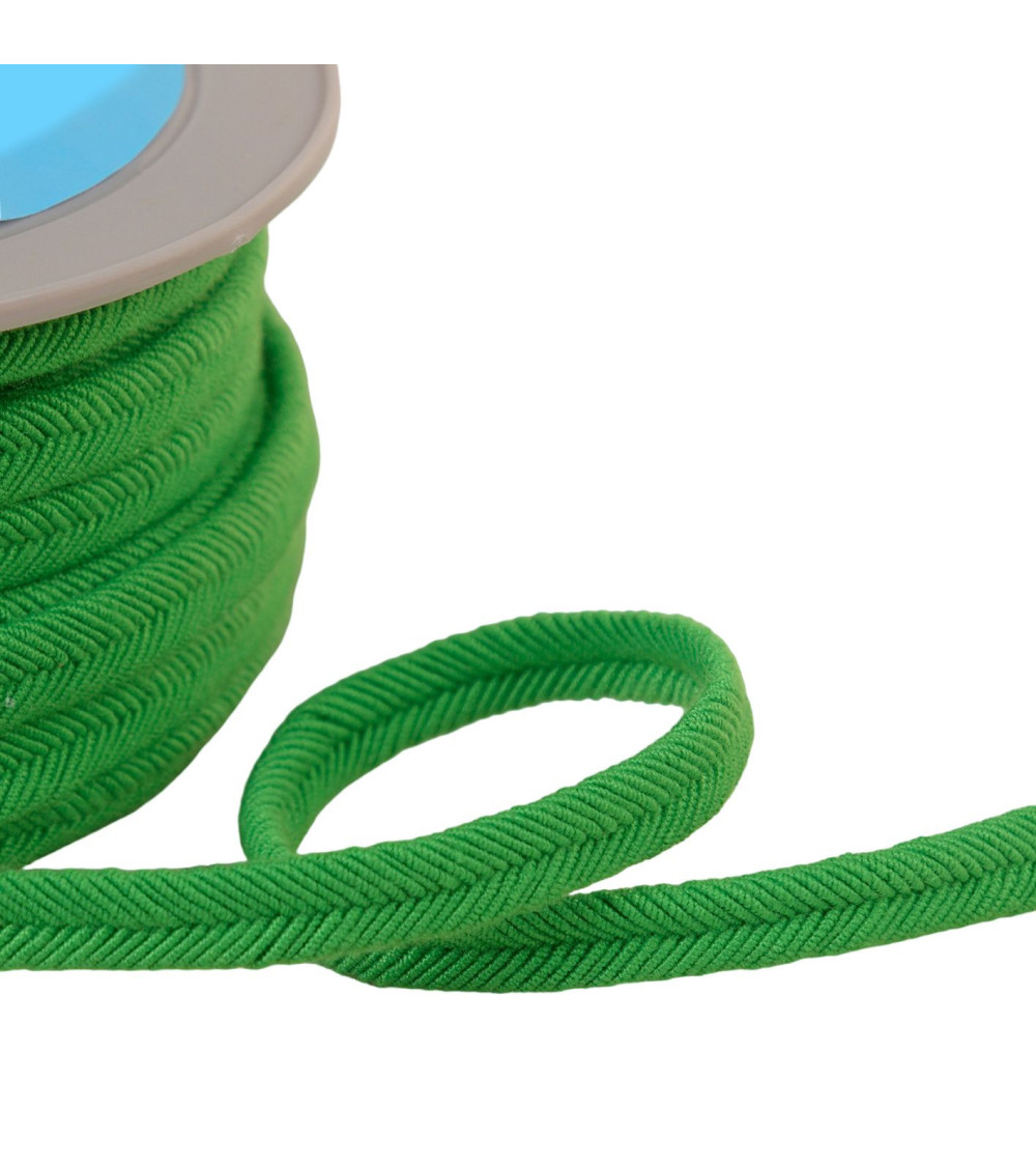 Double 10mm khaki green wire cord per meter