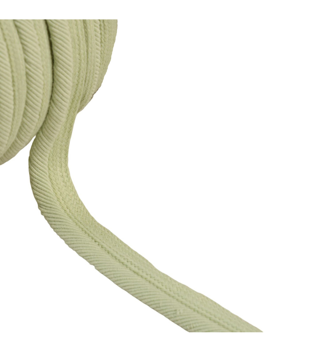 Passepoil cordon fils 6mm vert au mètre