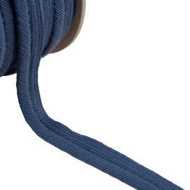 Passepoil cordon fils 6mm bleu lavande au mètre