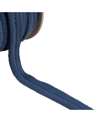 Piping cord thread 6mm lavender blue per meter