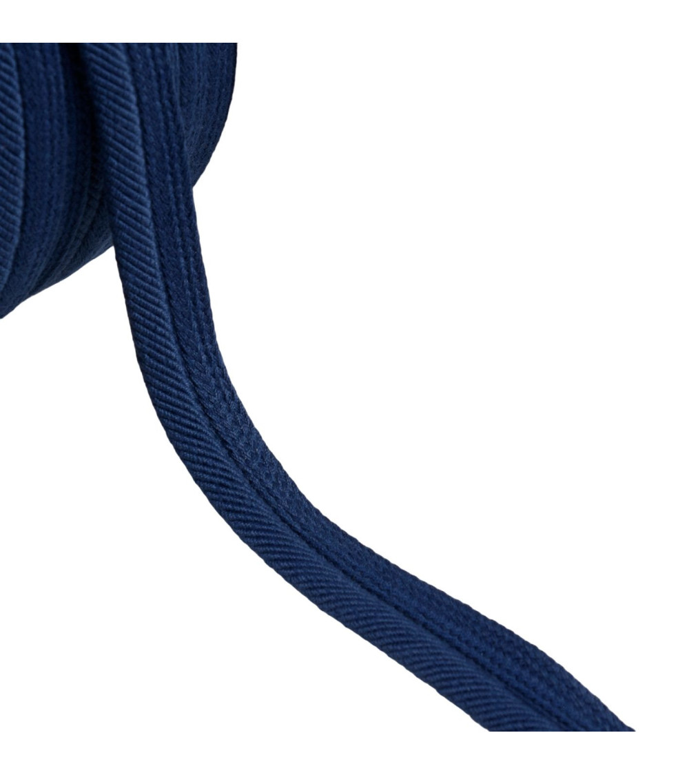 Piping cord thread 6mm navy blue per meter