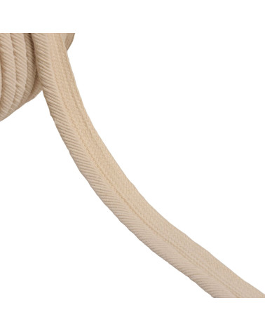Paspelschnurfaden 6mm ecru als Meterware