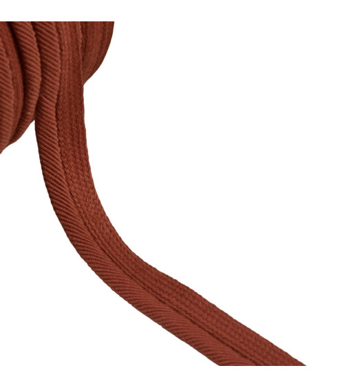 Piping cord thread 6mm rust orange per meter
