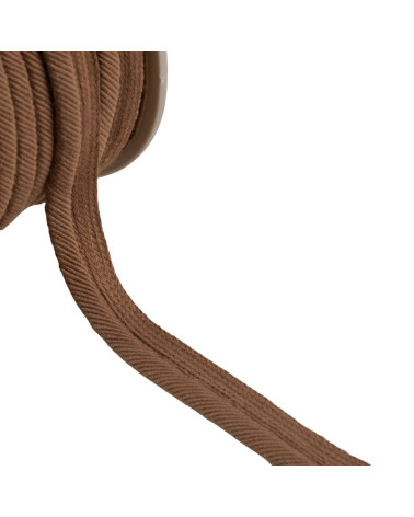 Paspelschnur 6 mm hellbraune Fäden pro Meter