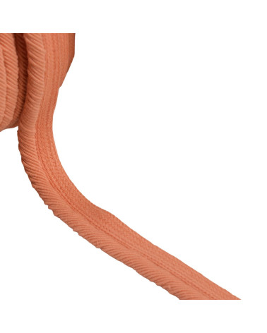 Piping cord thread 6mm salmon orange per meter