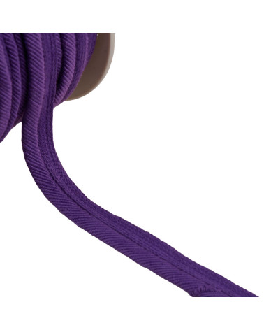 Piping cord cord 6mm purple per meter