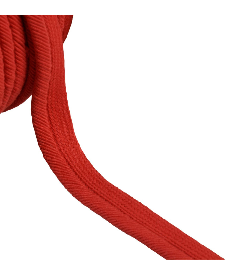 Hermès red 6mm thread cord piping per meter