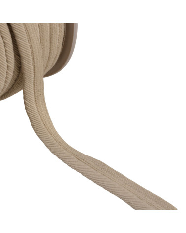 Piping cord thread 6mm beige/gold by the meter