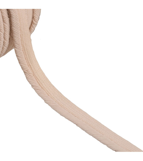 Piping cord thread 6mm ecru by the meter