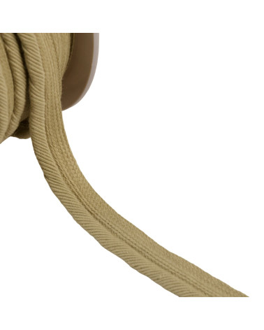 Piping cord thread 6mm taupe brown by the meter