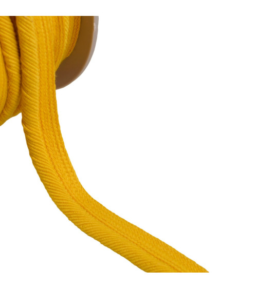 Piping cord thread 6mm yellow/orange by the meter