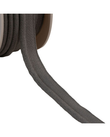 Paspelschnur 5 mm mittelgrau pro Meter