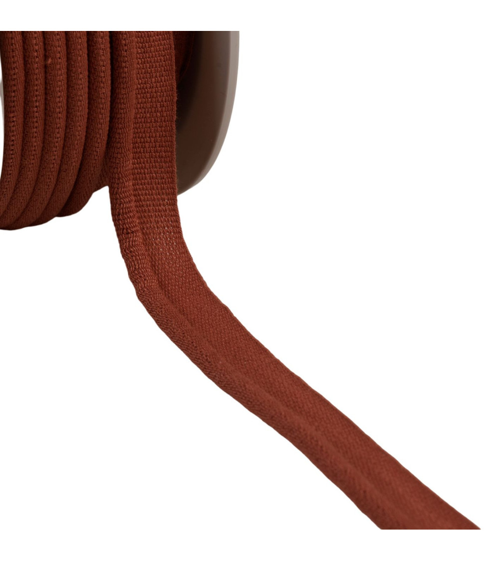 Piping cord 5mm rust orange per meter
