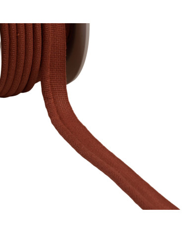 Piping cord 5mm rust orange per meter