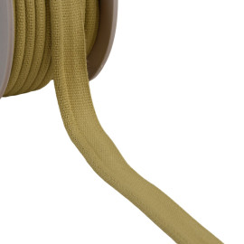 Passepoil cordon 5mm beige vert au mètre