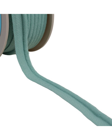Passepoil cordon 5mm vert bleu au mètre