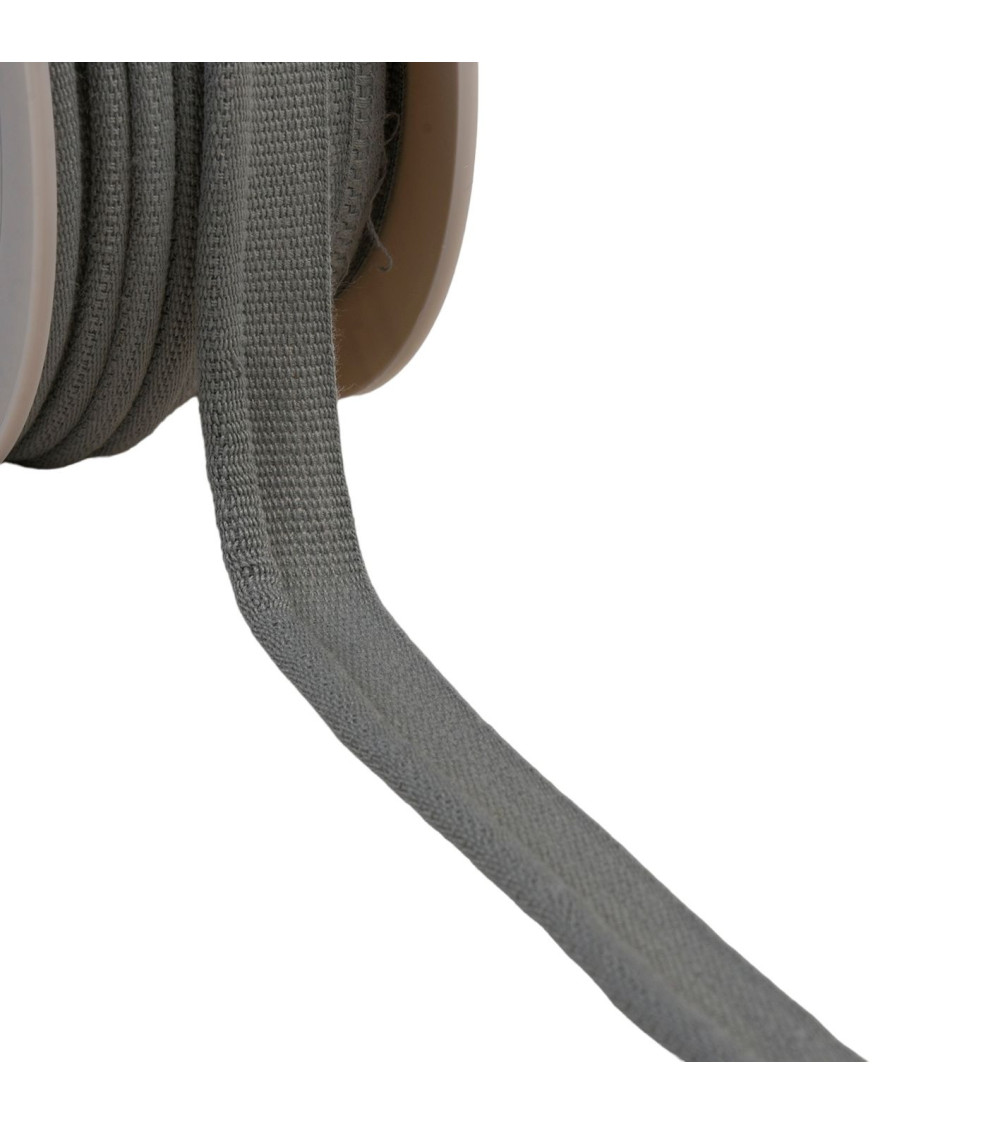 Piping cord 5mm light gray per meter