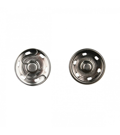 Bouton pression mode 3cm couleur canon fusil
