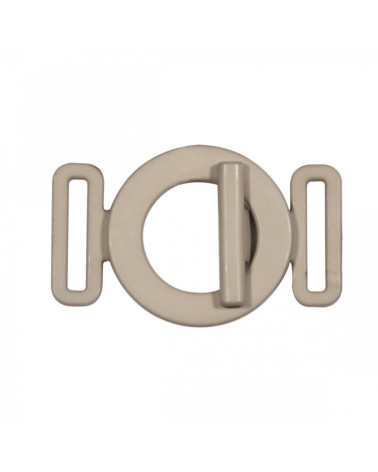 30mm white plastic buckle