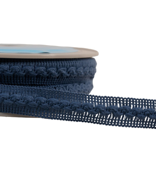 Wave braid 18mm lavender blue per meter