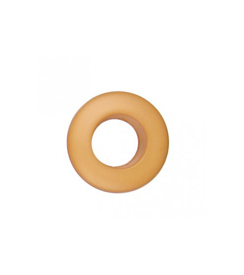 Oeillet plastique 25mm jaune