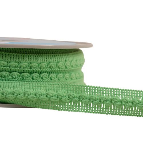 18mm sea green wave braid per meter