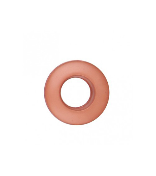 Oeillet plastique 25mm pêche