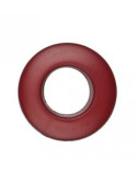 Oeillet plastique 25mm bordeaux