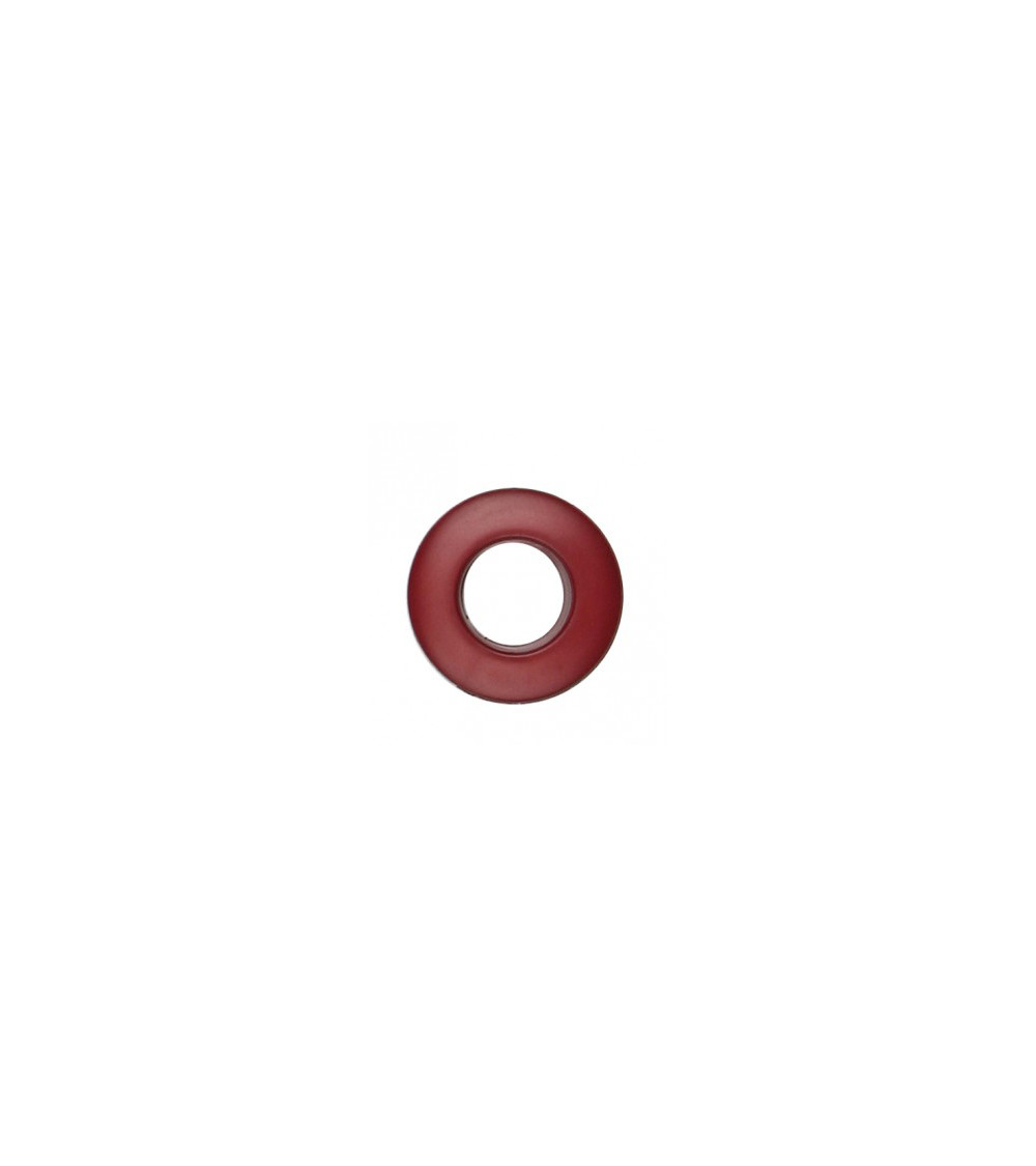 Oeillet plastique 25mm bordeaux Oeillet plastique 25mm bordeaux