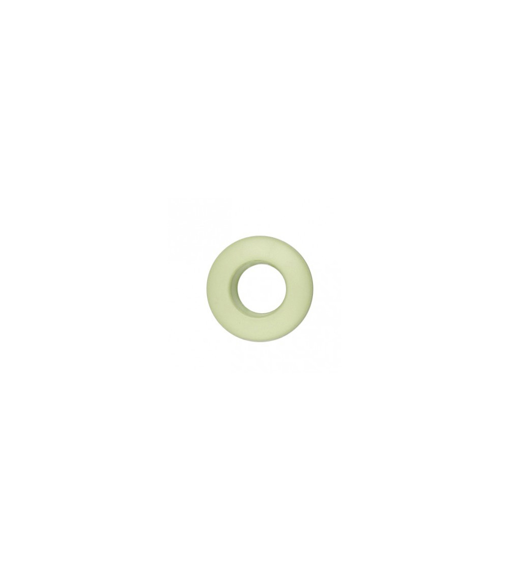 Oeillet plastique 25mm vert anis Oeillet plastique 25mm vert anis